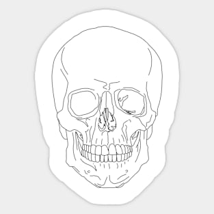 skull Sticker